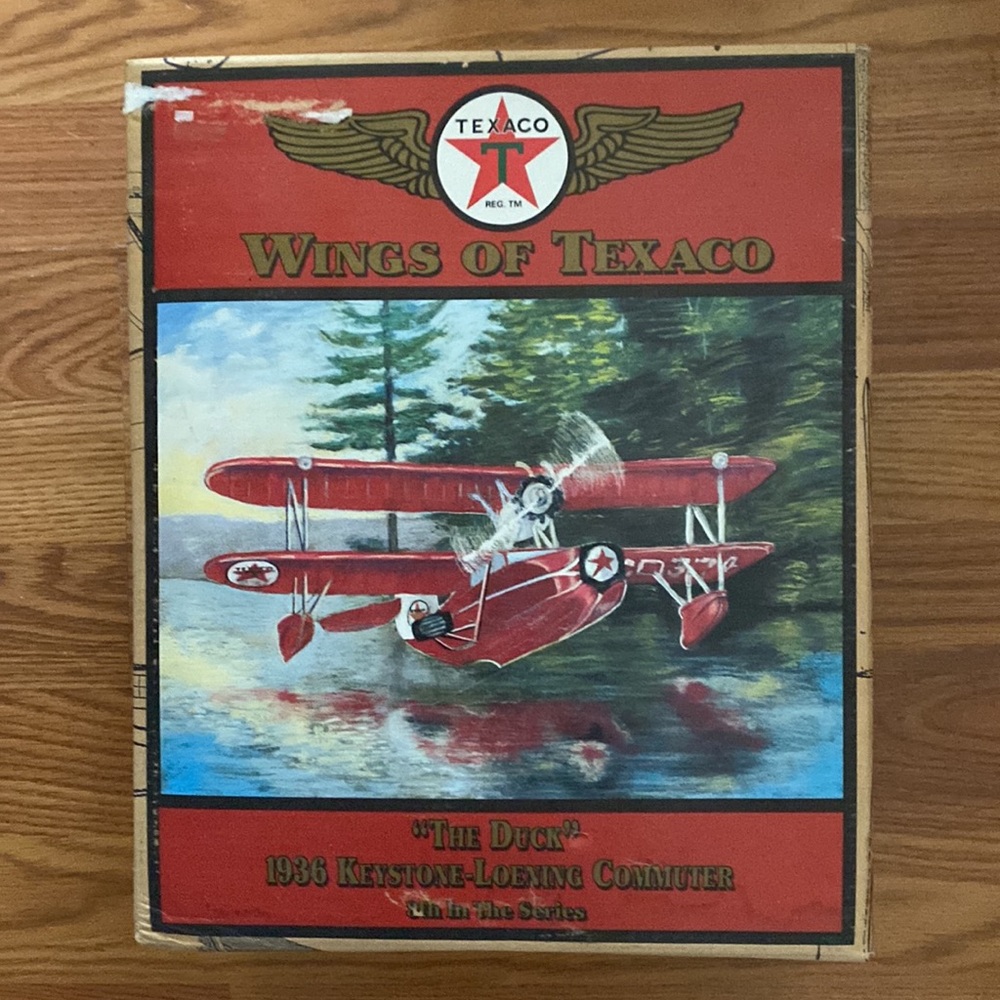 Wings of Texaco 1936 Biplane Collectable